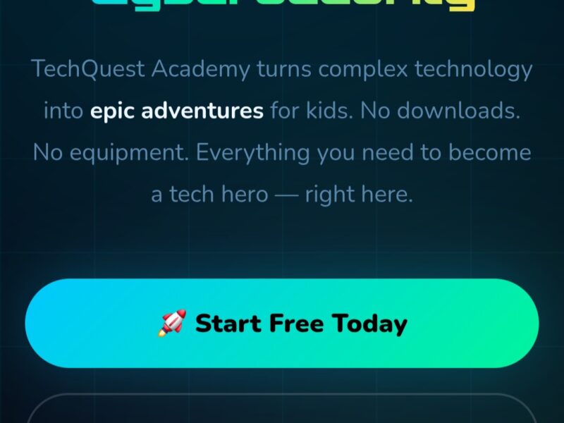 TechQuest Academy - Interactive AI, IT & Cybersecurity Learning