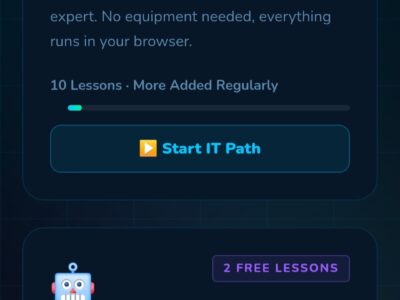 TechQuest Academy - Interactive AI, IT & Cybersecurity Learning